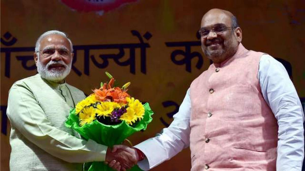 Amit Shah urges nation to work towards Swachh Bharat on PM Modis birthday